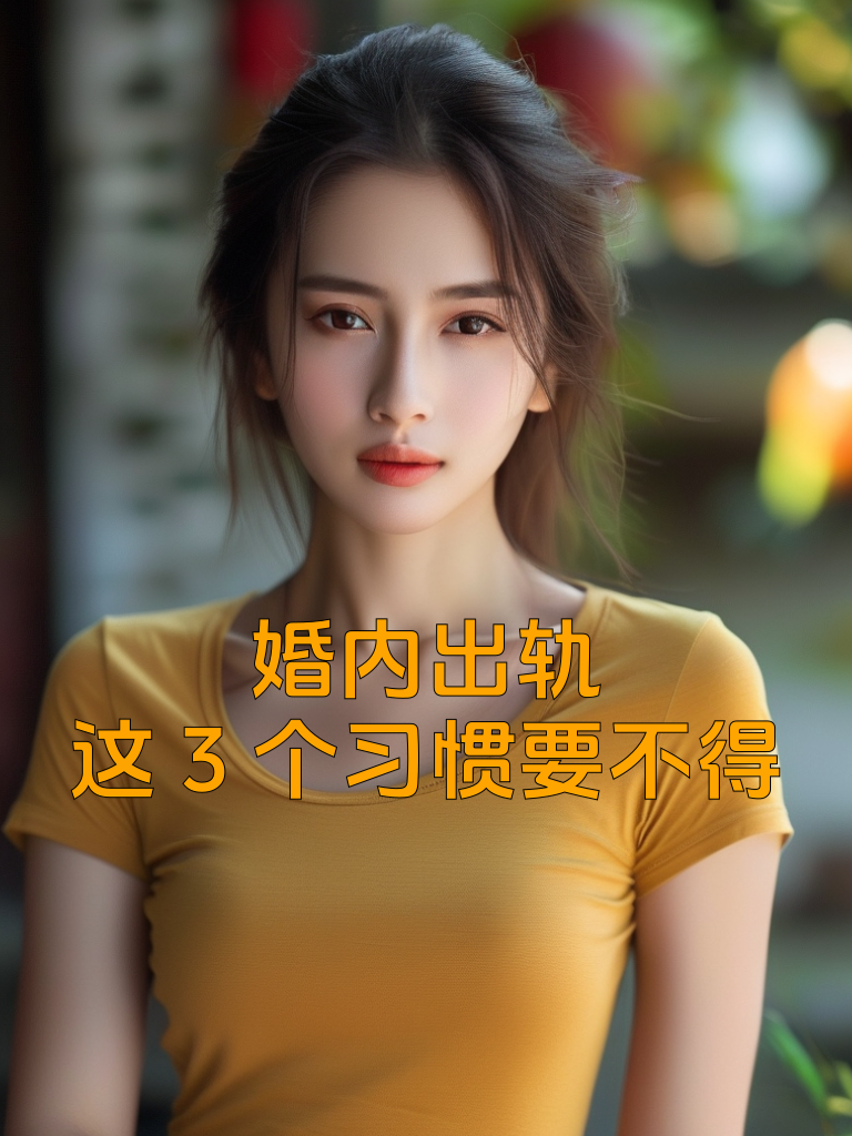 婚内出轨，这3个习惯要不得