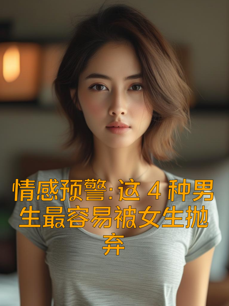 情感预警：这4种男生最容易被女生抛弃
