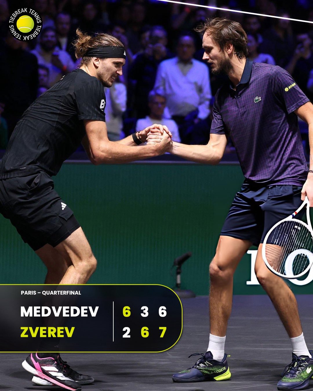 盘点梅德韦杰夫今年那些可惜的比赛！他确定无缘总决赛，从2019年到2024年连续