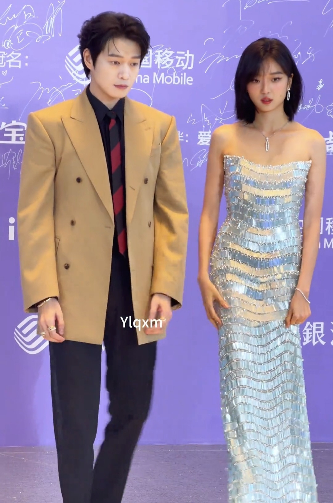 孙千好美，就喜欢这种自然优雅的女孩,很喜欢孙千特别自然大方,魏大勋真的矜贵优