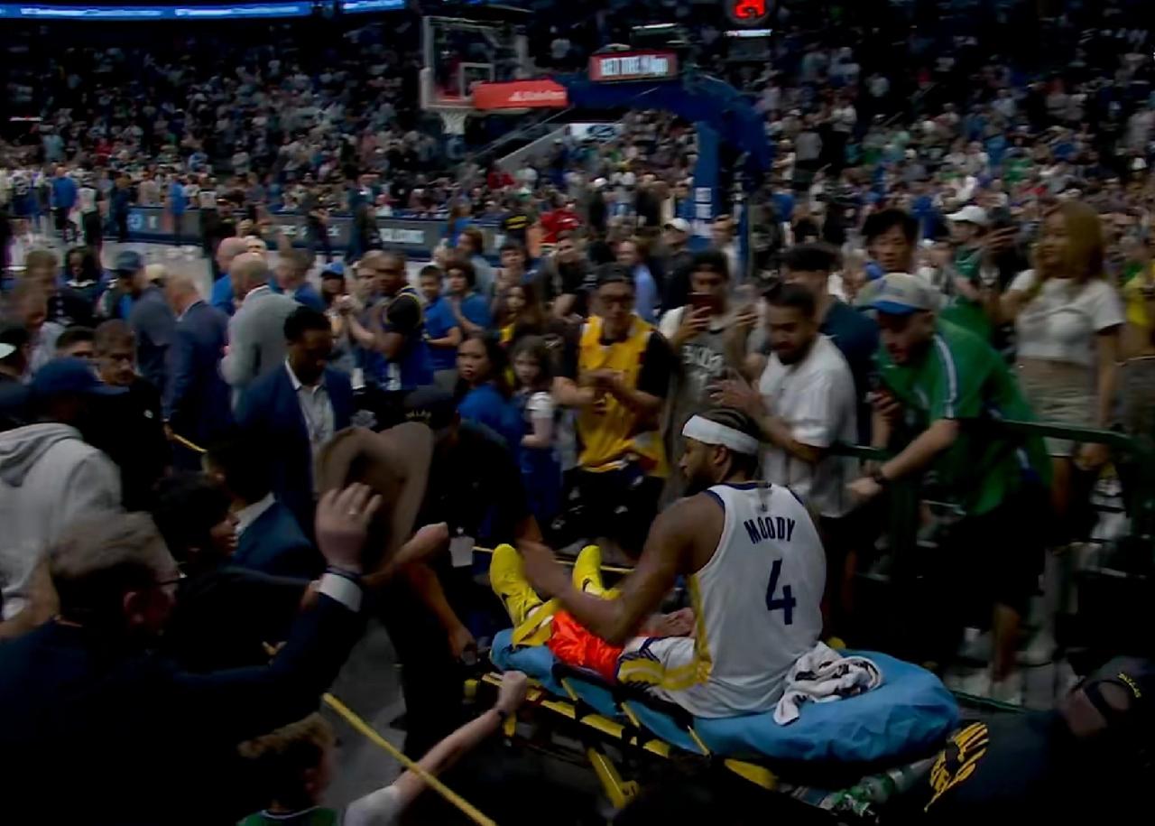 科尔非常自责，刚复出的穆迪出战34分钟重伤离场！因伤缺席多场比赛的勇士球员穆