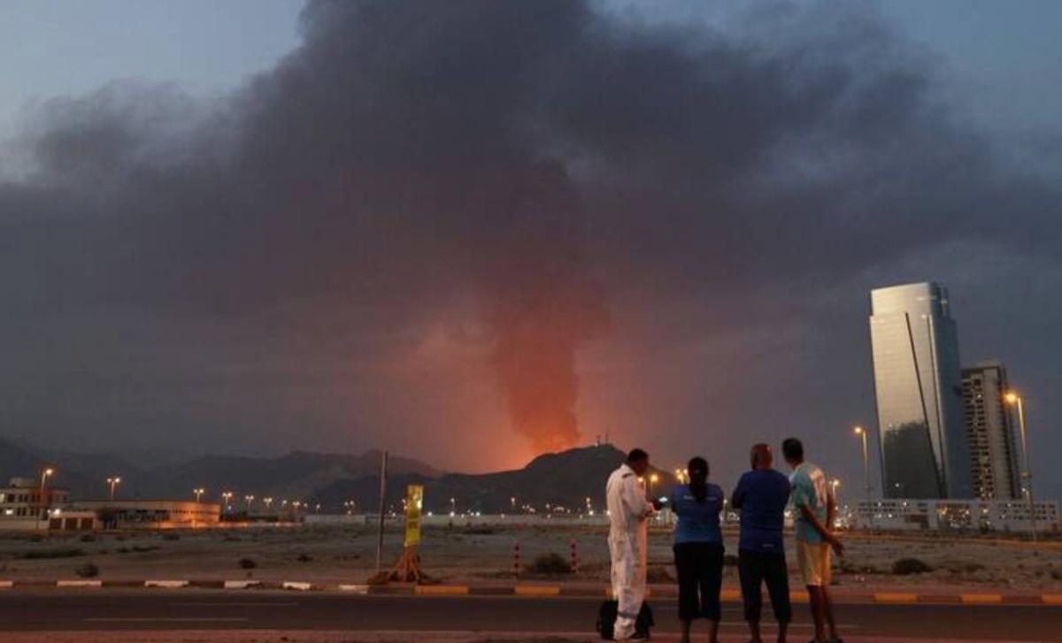【没参战却遭伊朗乱轰，阿联酋遇袭千次比以色列还惨】阿联酋惨了，自己明明没有参