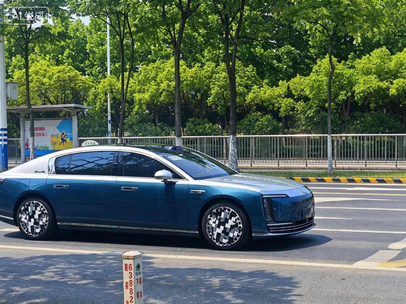 尊界S800GrandDesign已经出现在街头这车看着好有力气图源：