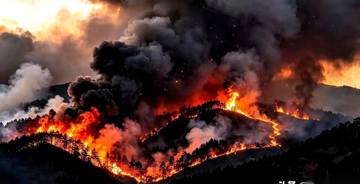 家没了！岩手县3000多人，抱头鼠窜冲出家门，只为躲避身后那道吞天火墙。这火，足