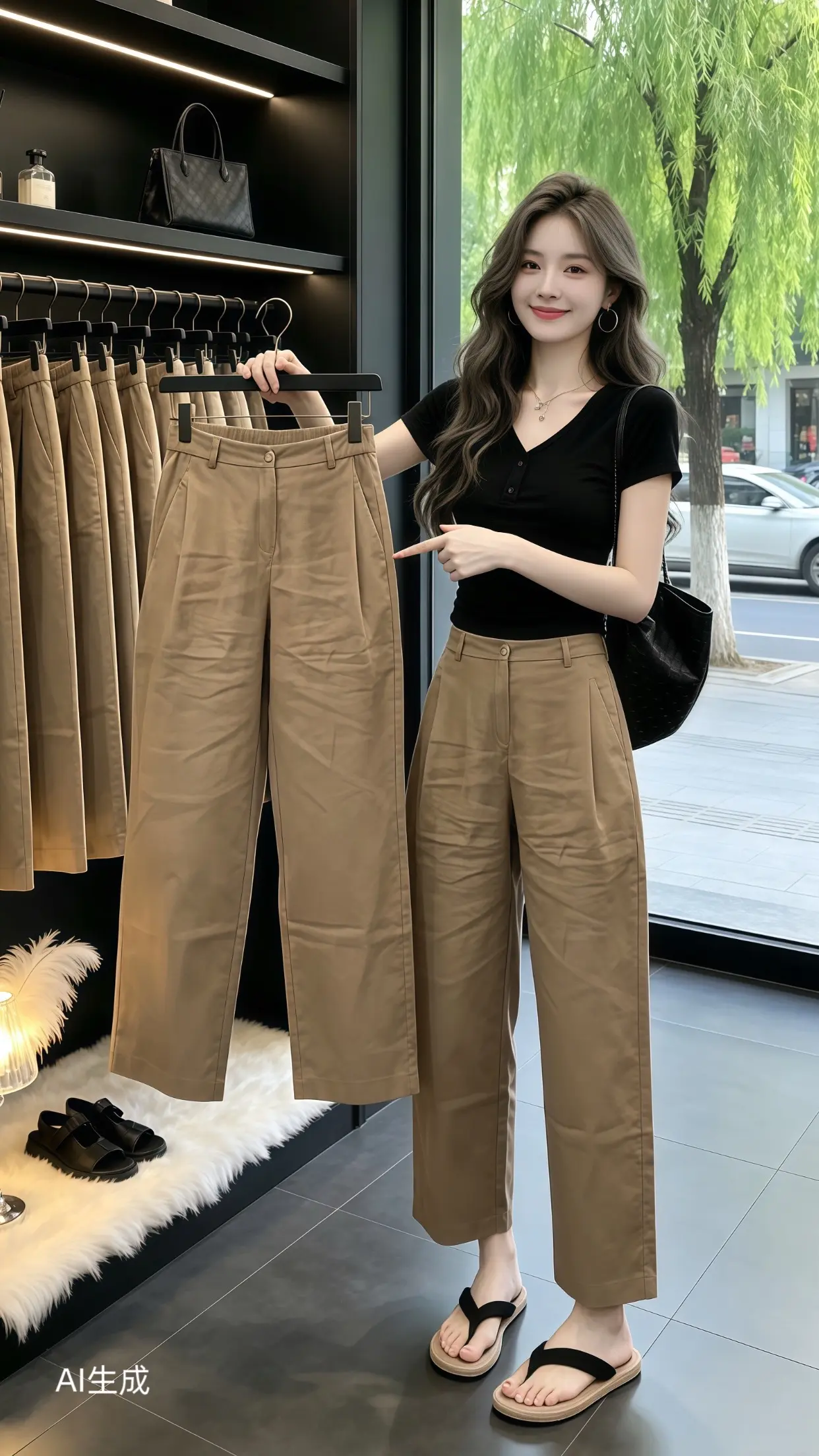 休闲减龄穿搭 通勤搭配 穿出自己的风格 夏季新款 百搭裤子
