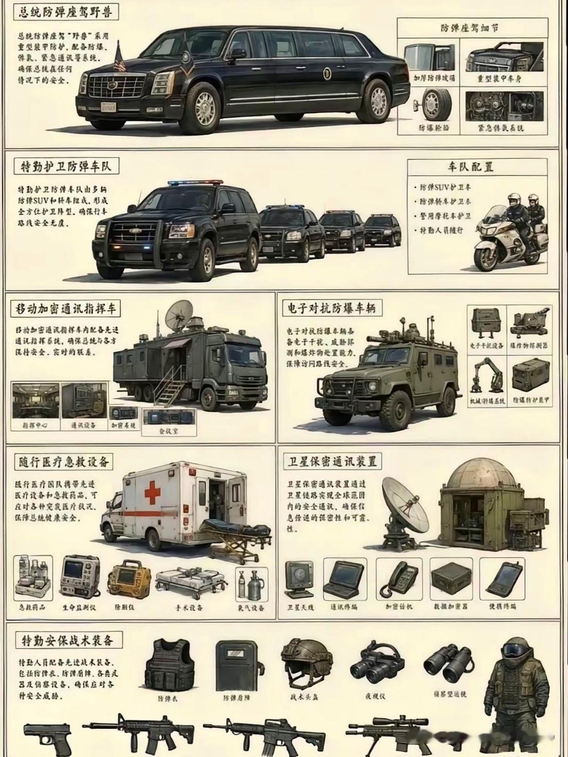 看了美国总统外访一整套装备清单，终于明白动用7架C-17环球霸王往返于北京的理由