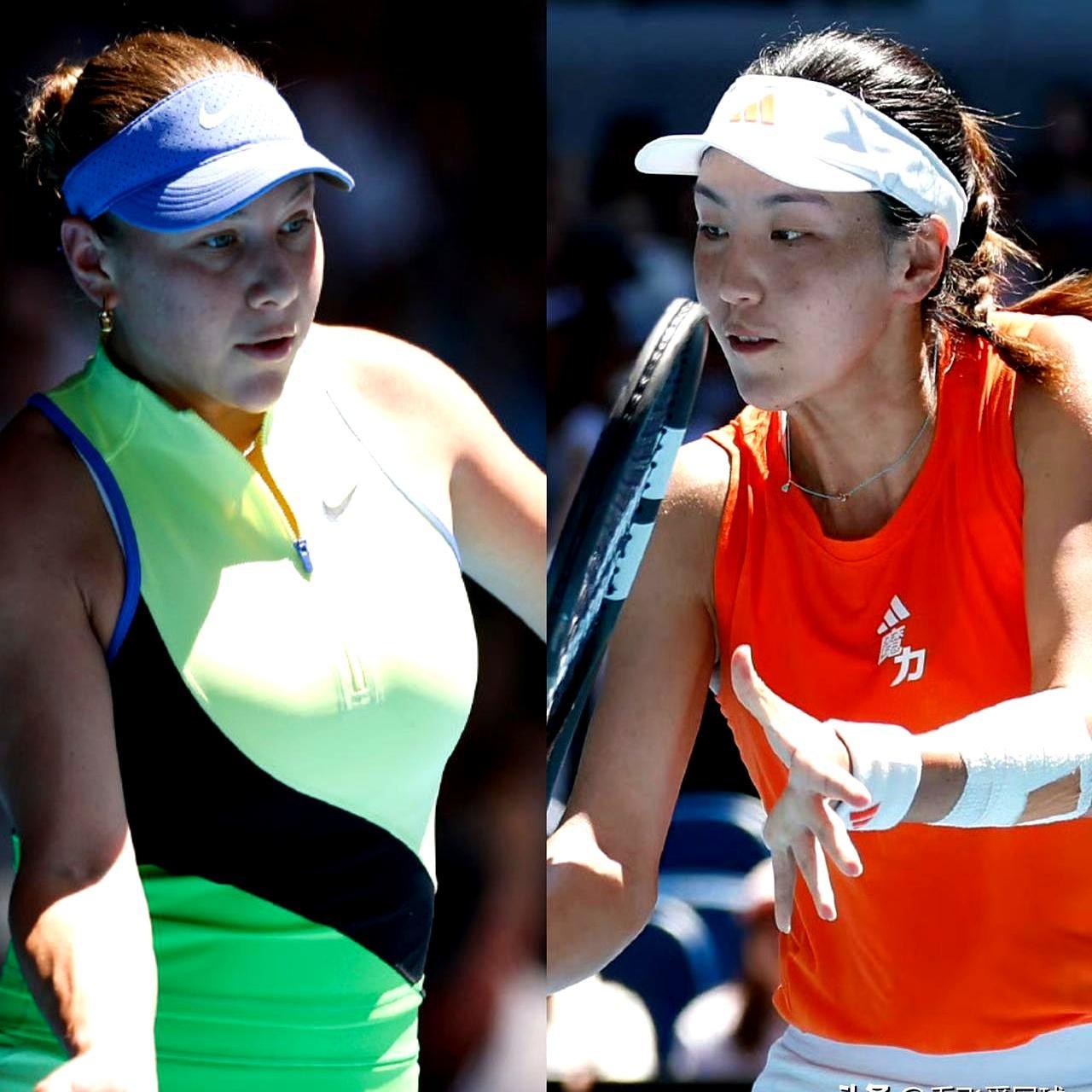王欣瑜输了，却把我看嗨了。对面是阿尼西莫娃，世界第三+美网亚军+硬地女王，