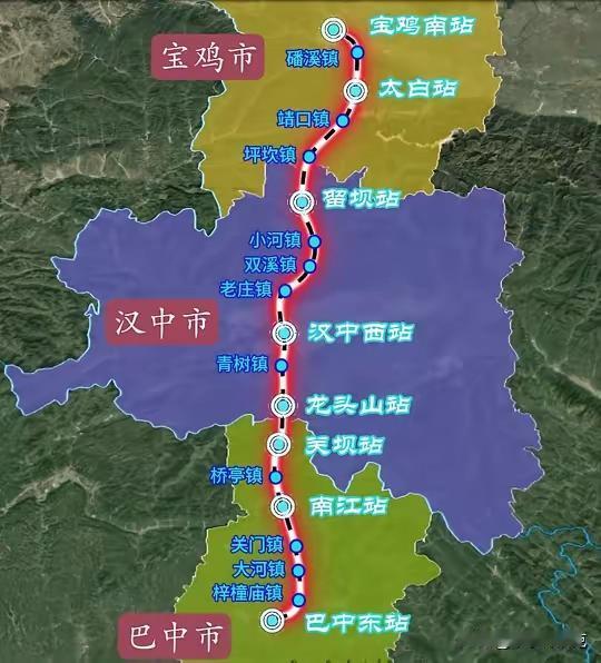 宝鸡作为陕西的西大门，普铁时代通过陇海铁路、宝成铁路发挥了不可估量的作用，而现在