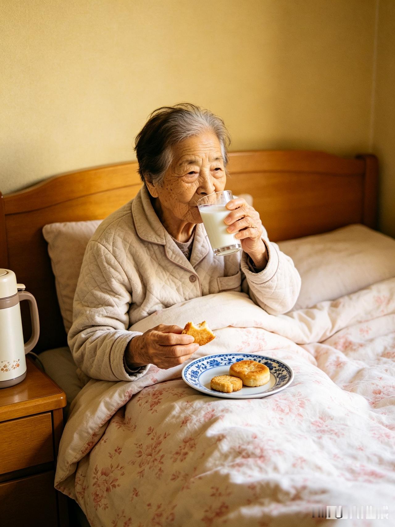 有趣的百岁老太太昨天跟朋友一起吃饭，说起来他的老母亲。老太太今年99岁（