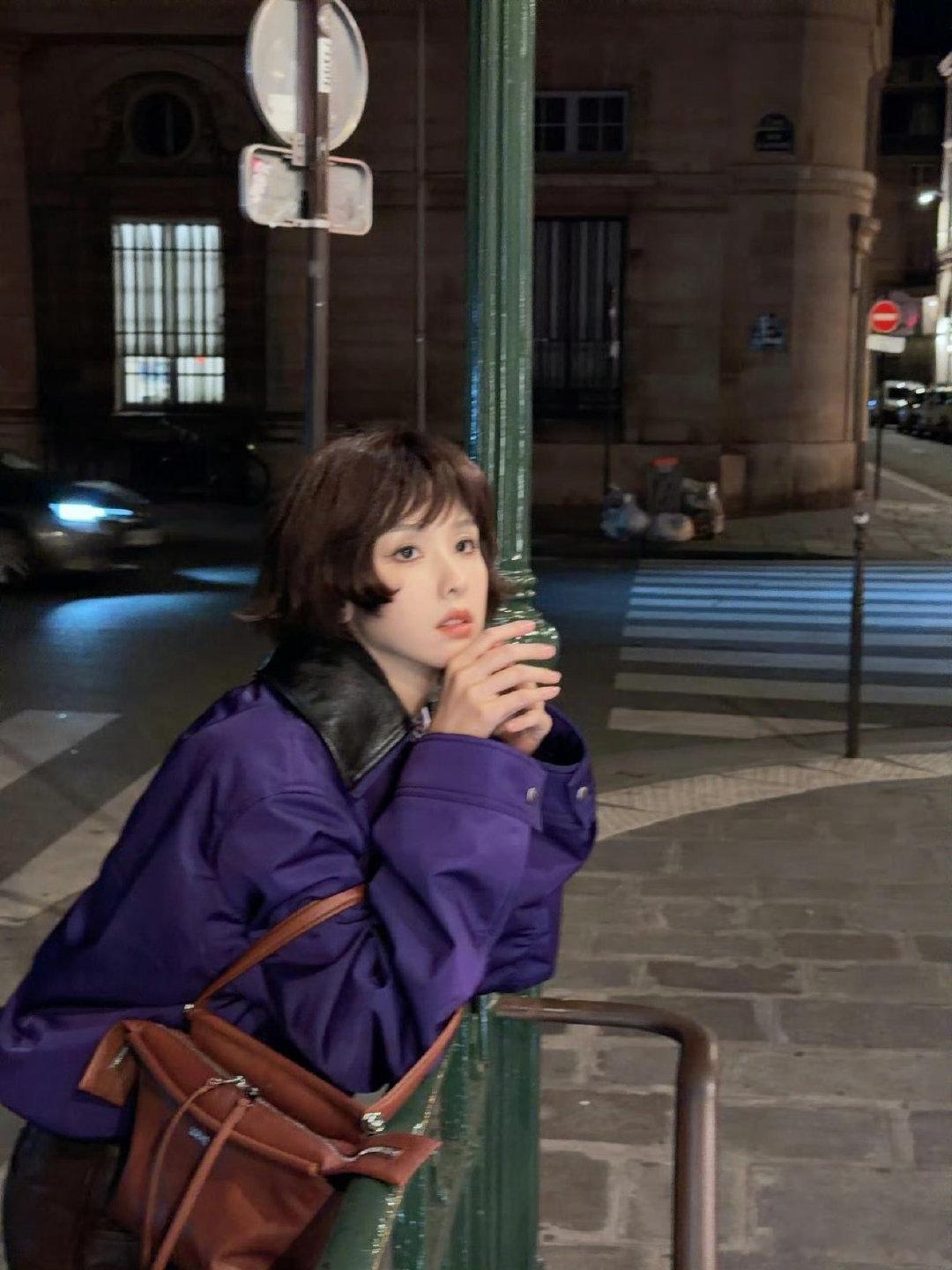 #陈都灵#短发的王来了#陈都灵巴黎时装周#​