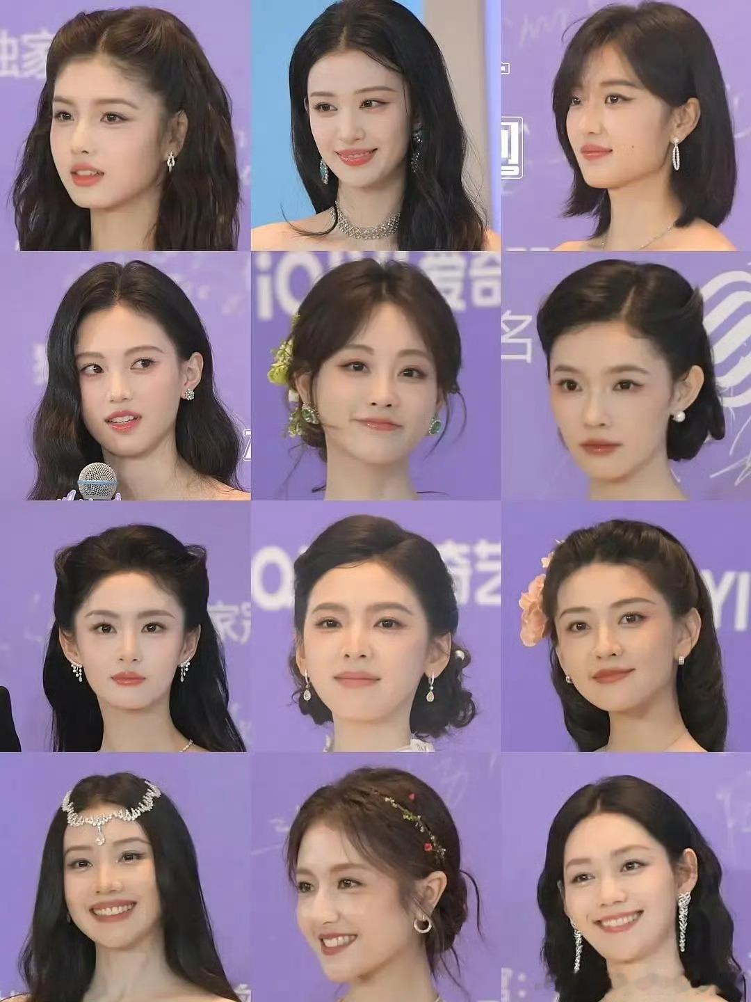 划到p2，真的晒干了沉默尖叫之夜红毯