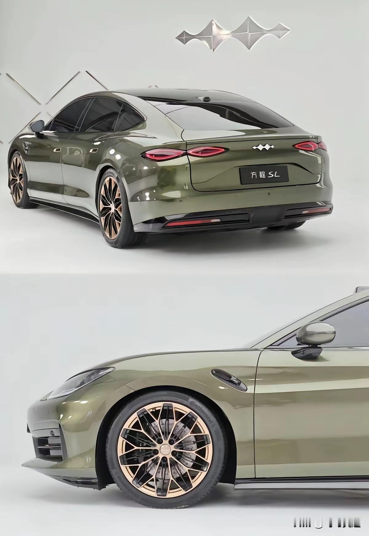 百万豪车在比亚迪方程豹最美轿跑面前也黯然失色了，相信比亚迪又将引领超跑潮流！