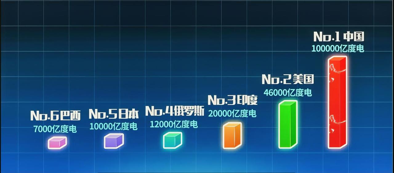 目前的全球电力版图呈现“中国断层领先、欧美结构均衡、新兴市场高速追赶”的态势。电