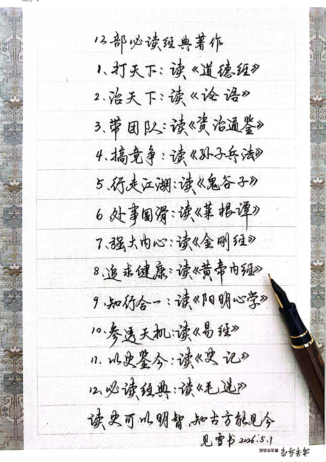 练字笔记练字计划