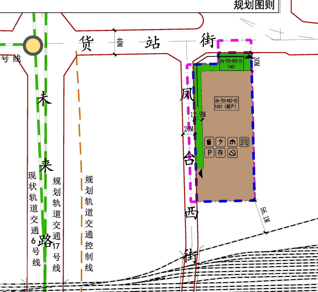 在郑州管城区这个不起眼的地方，竟然有三条轨道线交汇。从最新的街坊规划来看，在未