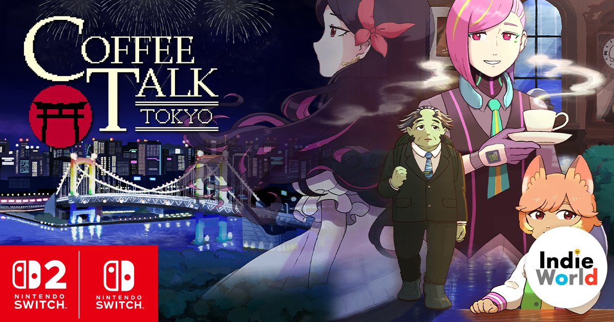 【Switch1/2《咖啡心语：东京》发售日公布】在今日的任天堂IndieWo