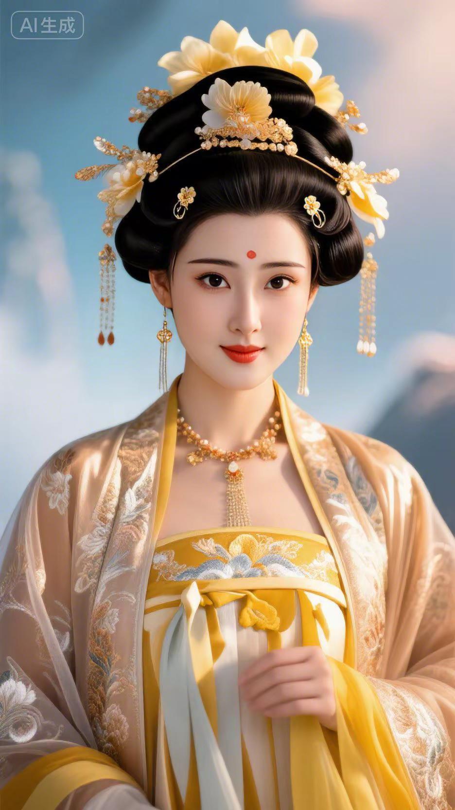 古风妆容ai创作