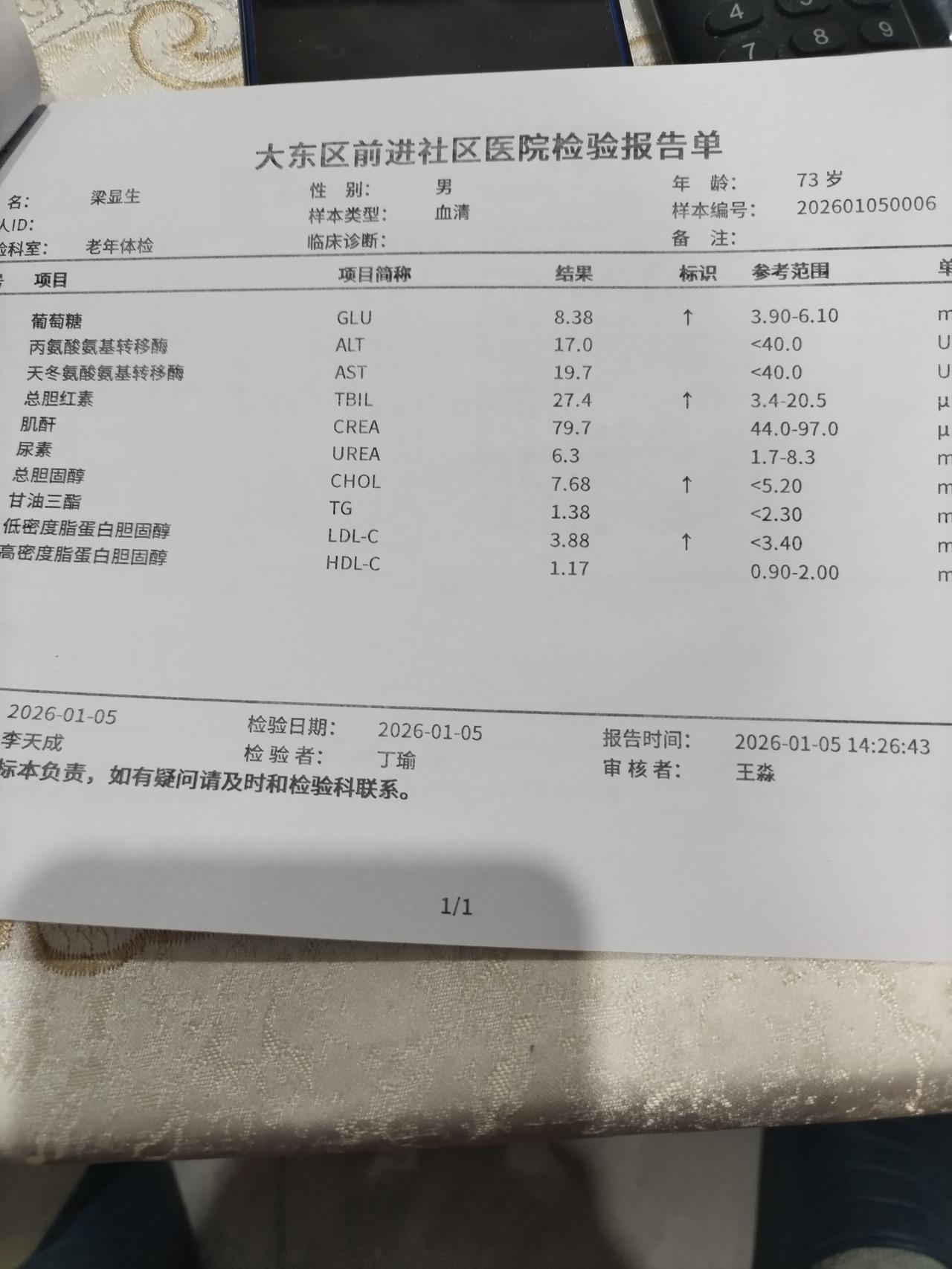 实锤了，我的餐前血糖高。这几天我用自己血糖仪测量餐前血糖都那么高。总有点