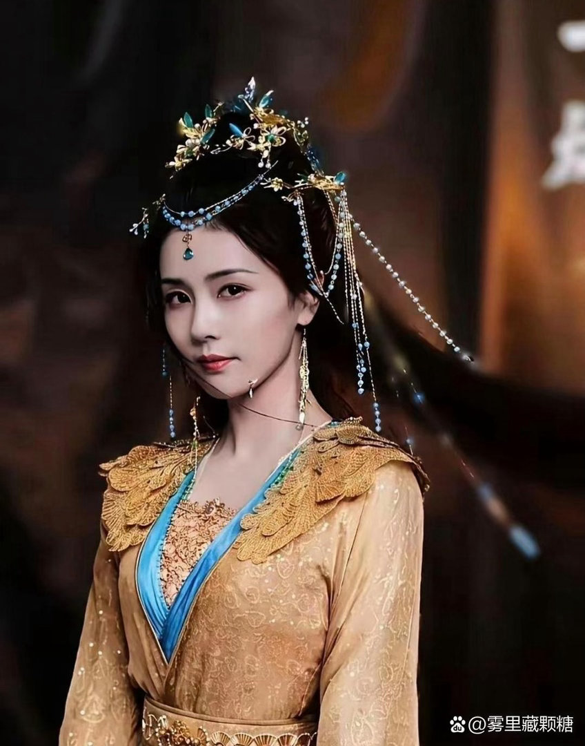 白鹿这套戏服，短国的各大短剧都要穿烂了啊