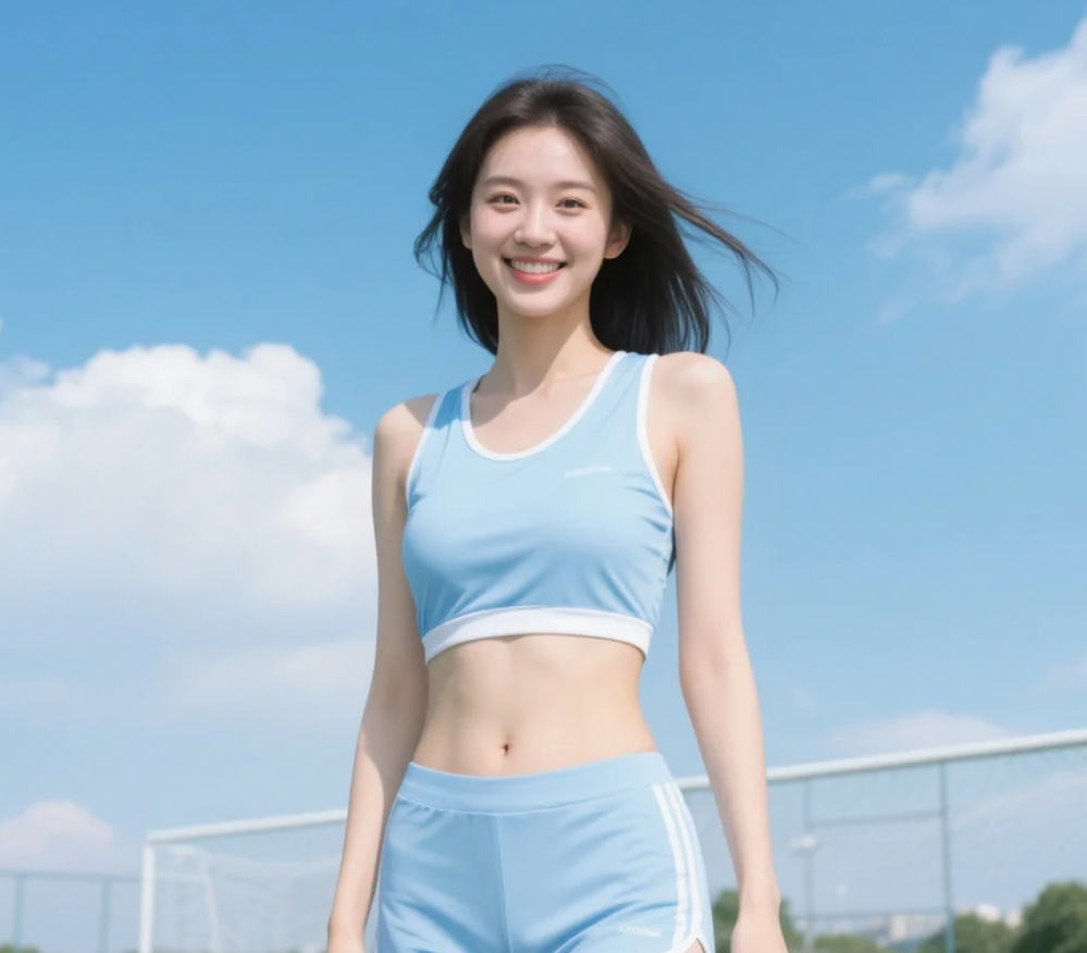 我穿着它站在阳光下，只愿你也愿意为我停留一秒。