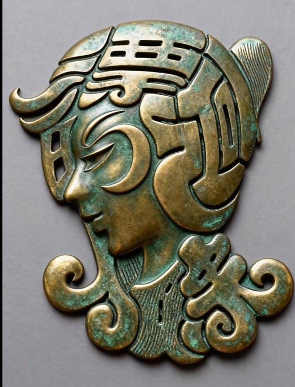 〔看图猜字〕图中画面真美丽；看了像个美少女；她的身上五个字；仔细看清猜出