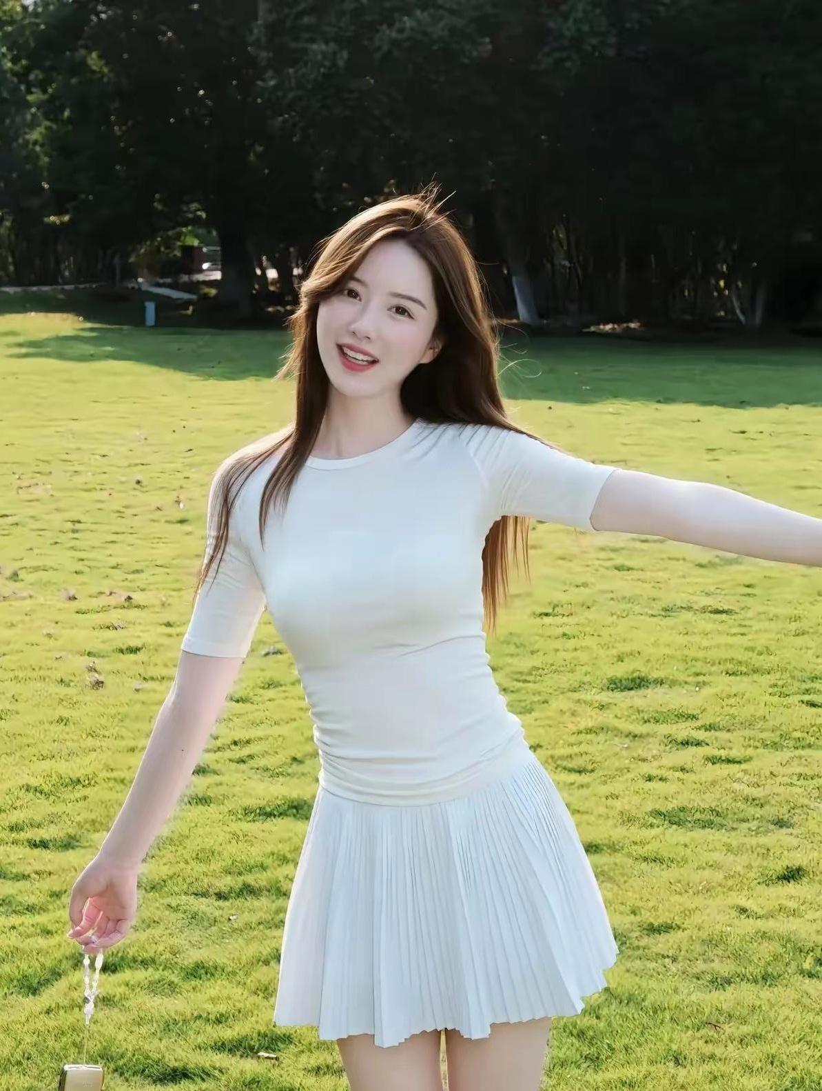 清澈如水，白玉无瑕！