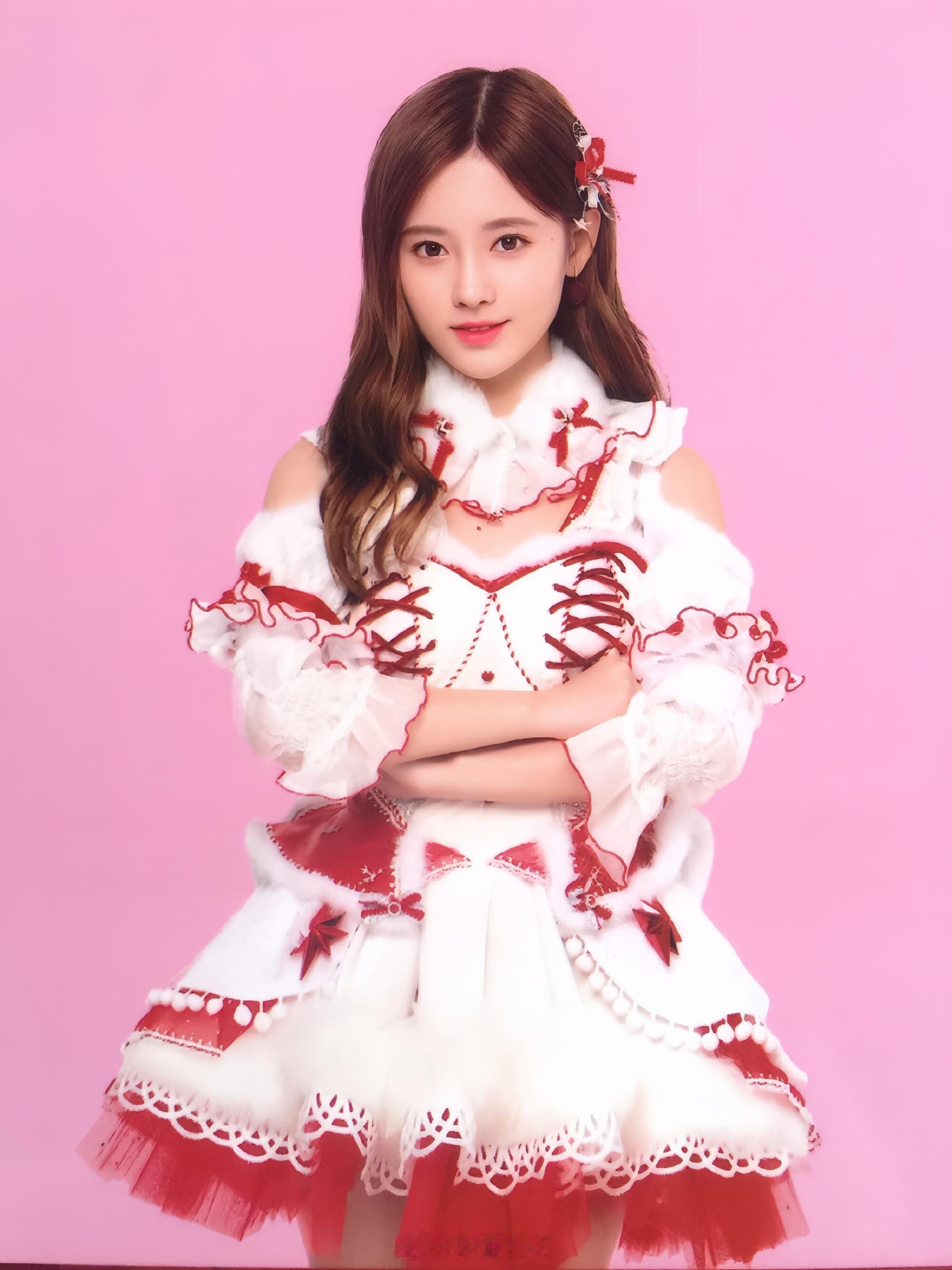 鞠婧祎早期杂图