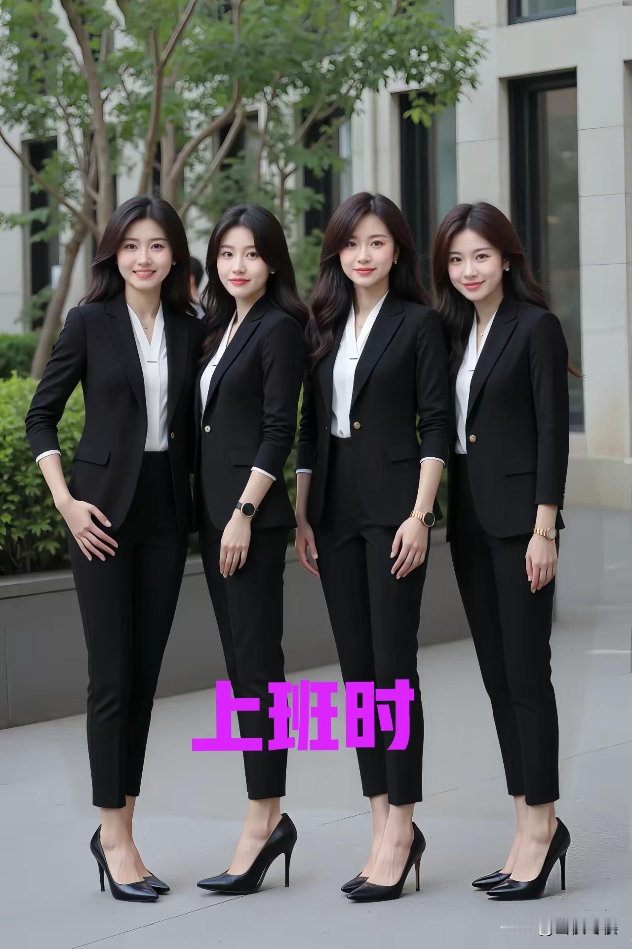 公司的“四大金花🌸”，情同姐妹花！