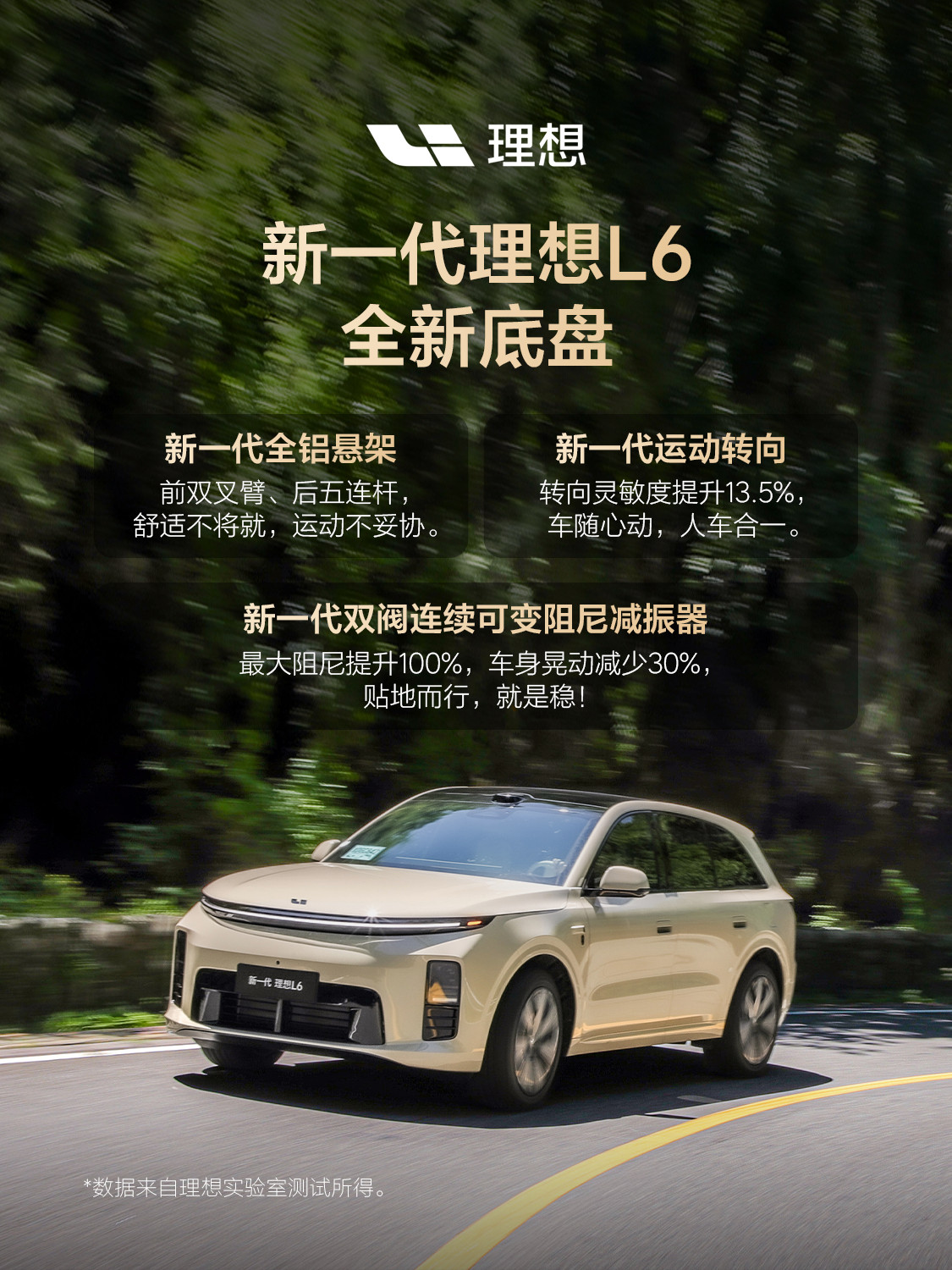 何同学的理想是L6何同学今天登上新一代理想L6发布会，开口就是一句“我的理想