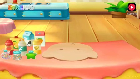 宝宝巴士 宝宝水果沙拉做冰淇淋宝宝甜品店做