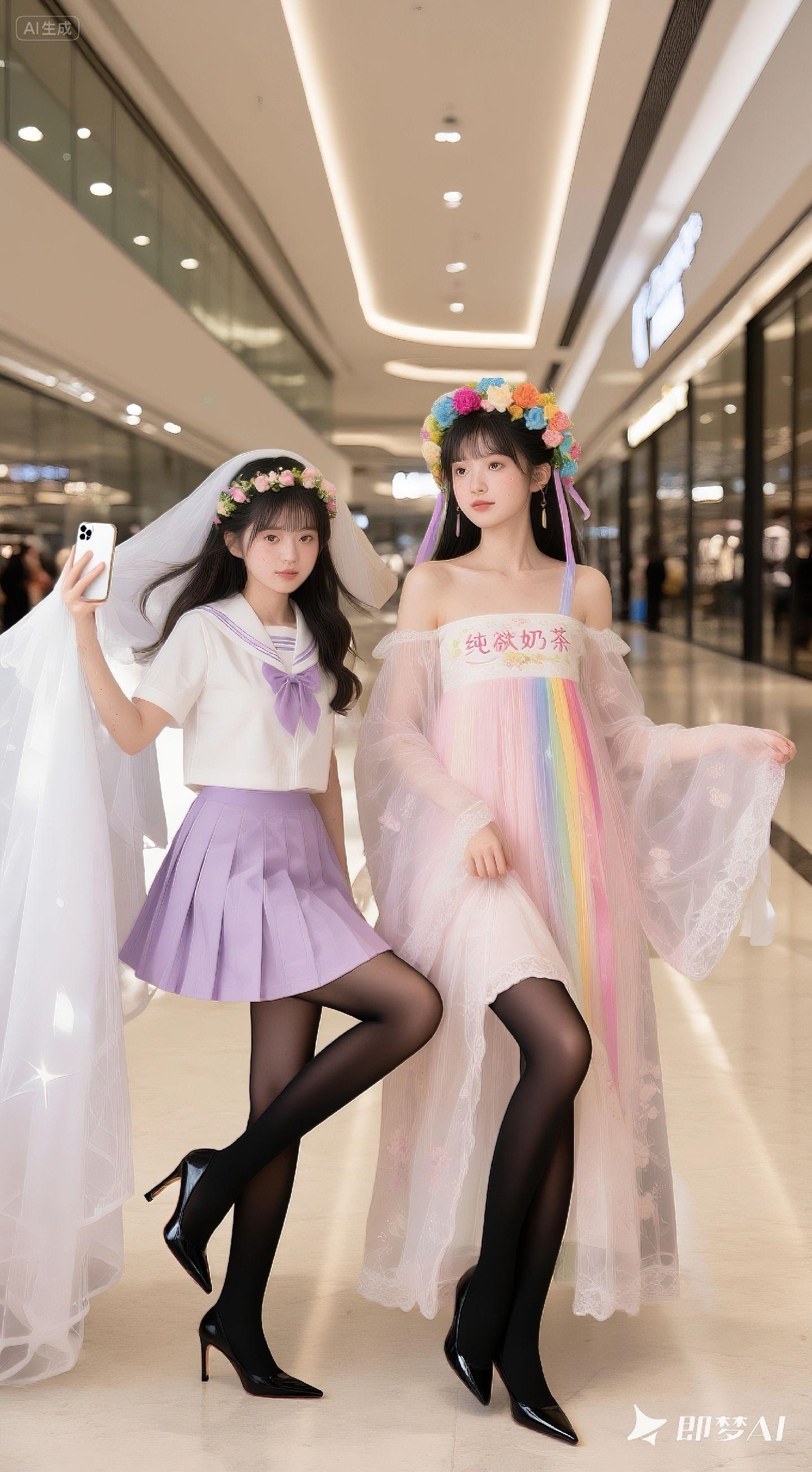 长腿美女