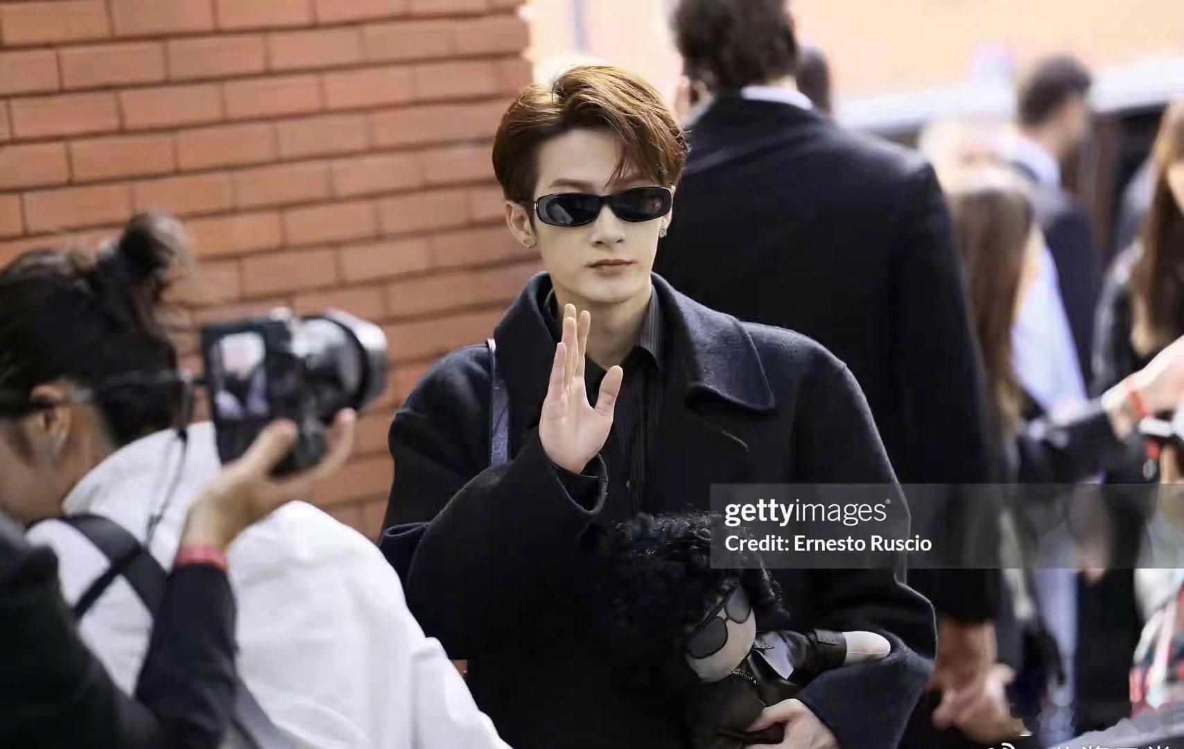 时装周上的男星G社生图：檀健次、丁禹兮、吴磊、李现、宋威龙、张新成，有的人的图好