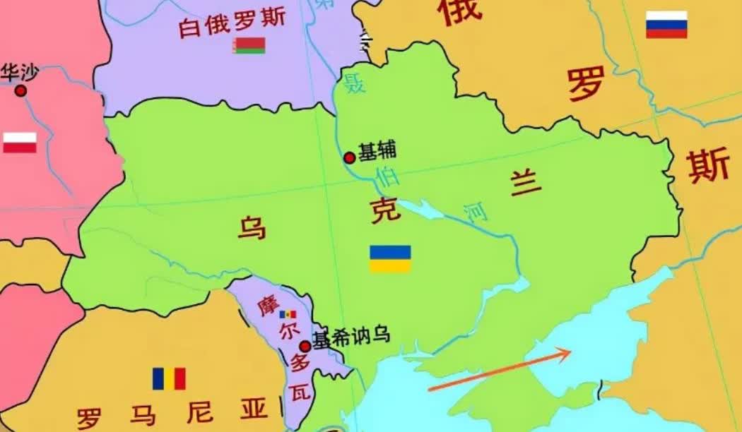 有人问俄罗斯算不算侵略者。其实打开地图仔细看就会发现，俄罗斯在乌克兰占的地方都有