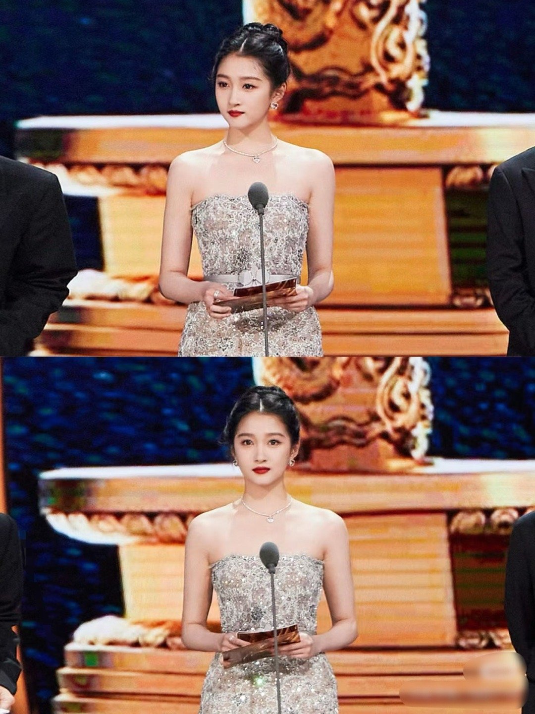 感觉这是最适合关晓彤的一次造型