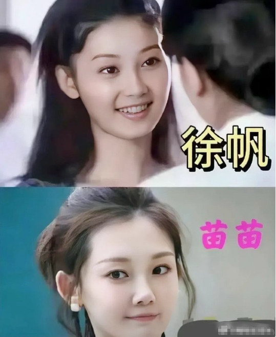 天啊，好神奇的轮回！原来苗苗长得好像年轻时候的徐帆，难怪会被冯导选中成为女主角。