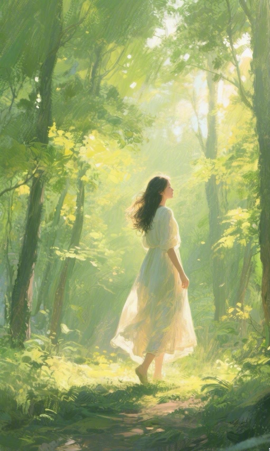 自在，身心合一的临在。人身心合一，与万物合一的当下，称之为：大自在。———《半山