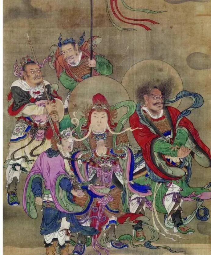1937年，山西宝宁寺的僧侣们正在做法会，此时一名日军间谍偷偷潜入庙中。他发现墙
