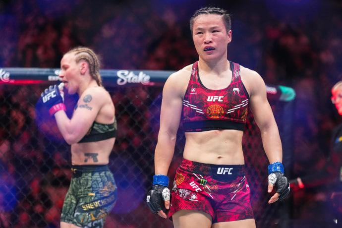 经过五个回合的激烈拼杀，裁判一致判定舍甫琴科获胜（具体比分未公布）。张伟丽在UF