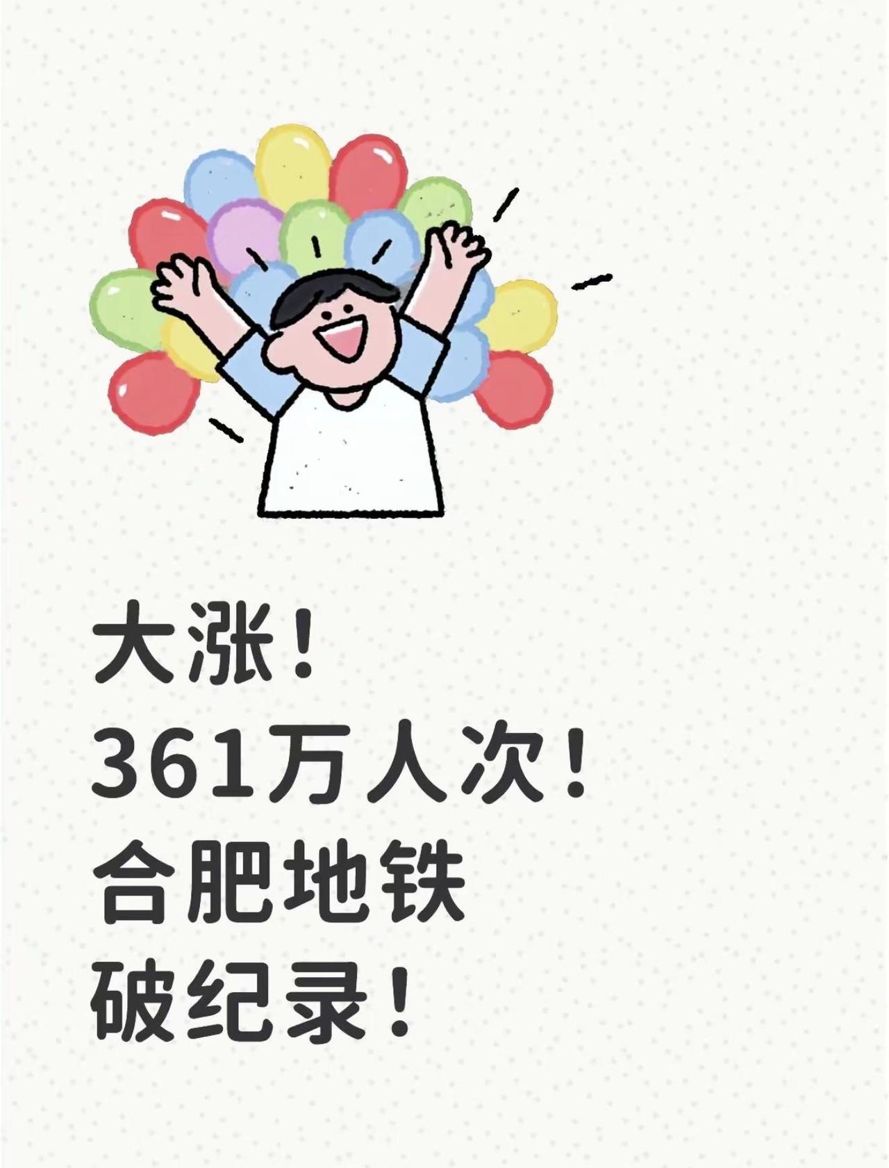 大涨！361万人次，合肥地铁破纪录了！合肥轨道又又又破纪录了！2025跨年夜线网