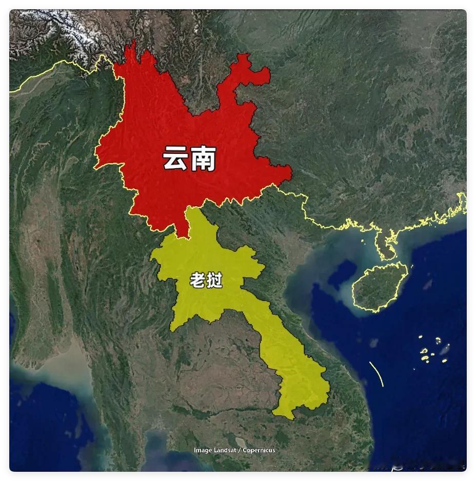 同样多山多季风，为啥老挝人口700万，云南缺养活了4700万人？打开地图你会发