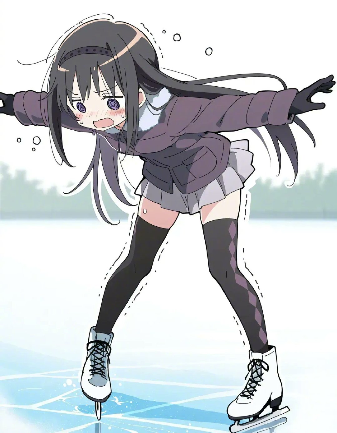 魔法少女小圆晓美焰宝宝实在太萌了！！绘：KwgSubmadohomu