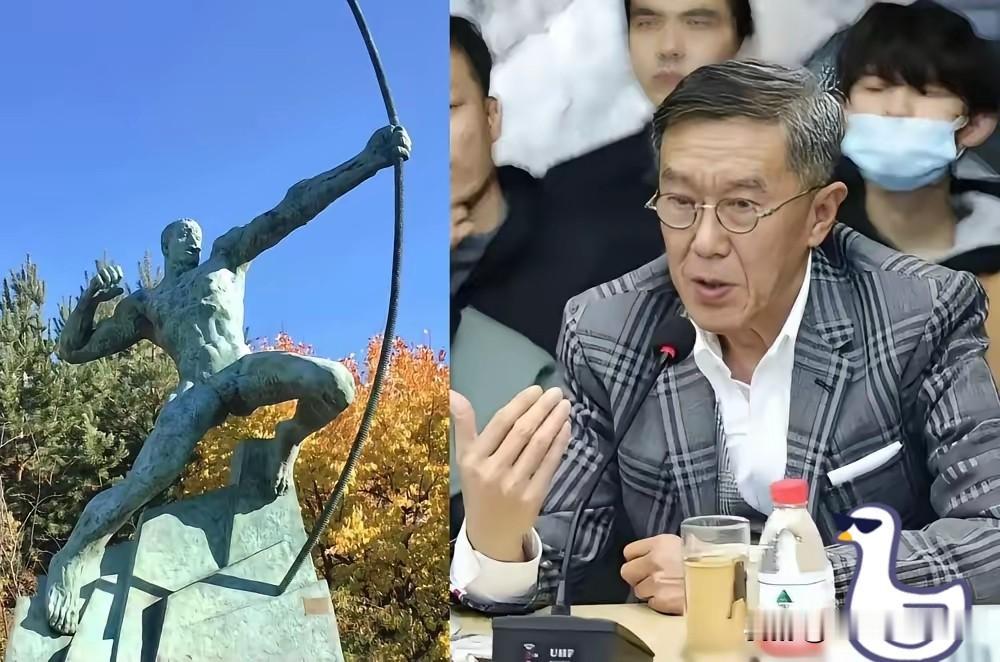 清华教授后羿雕塑引众怒！西方造型为啥戳中大众痛点？最近，一座摆放在清华艺