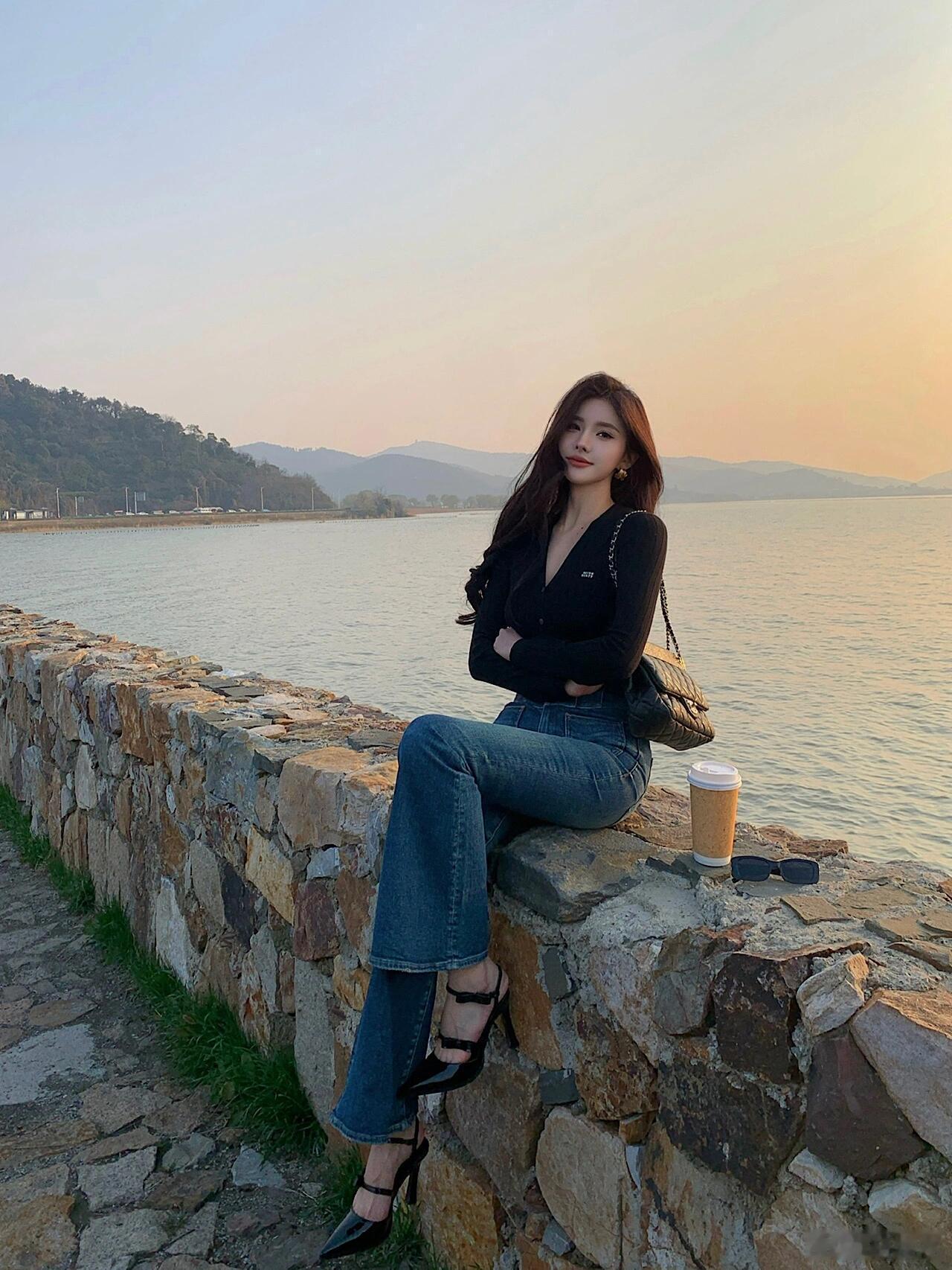 吹吹风又是一期牛仔裤～