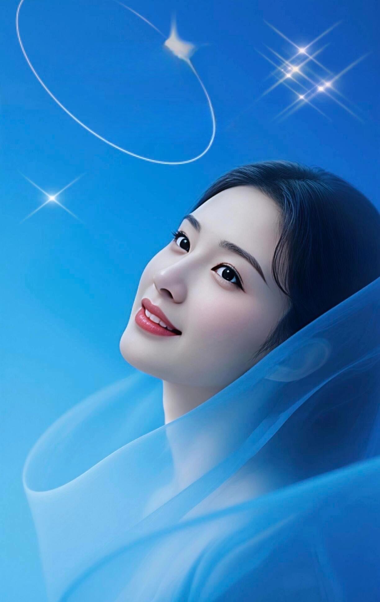 《蓝色的梦》在蓝色的国度，星辰是梦的种子，撒落在无垠的天幕。那一抹蓝，是