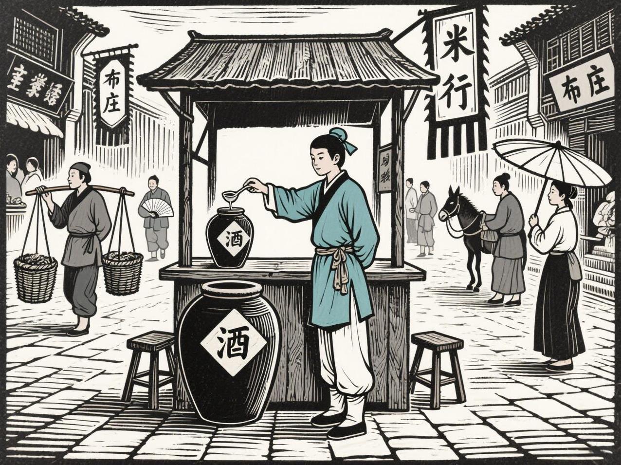 南宋时，读书人如果不能中举入仕，走投无路之下，往往最后很多都会卖酒卖醋来维持生计