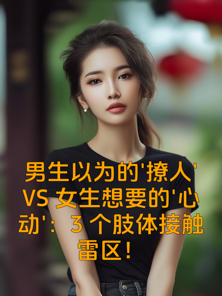 男生以为的'撩人'VS女生想要的'心动'：3个肢体接触雷区！