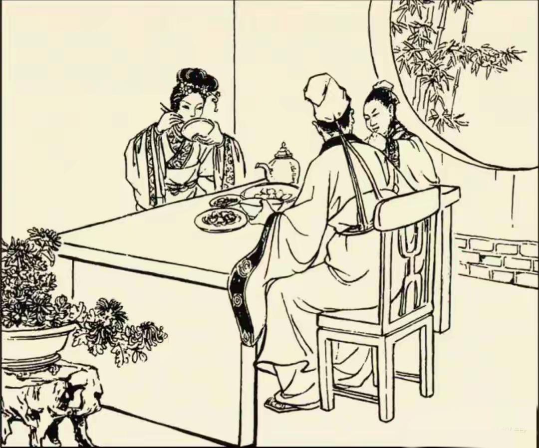 在一个小村落里，货郎陈满仓送货途中遇雨，借宿寡妇李秀莲家。他误会李秀莲拆其裤子线