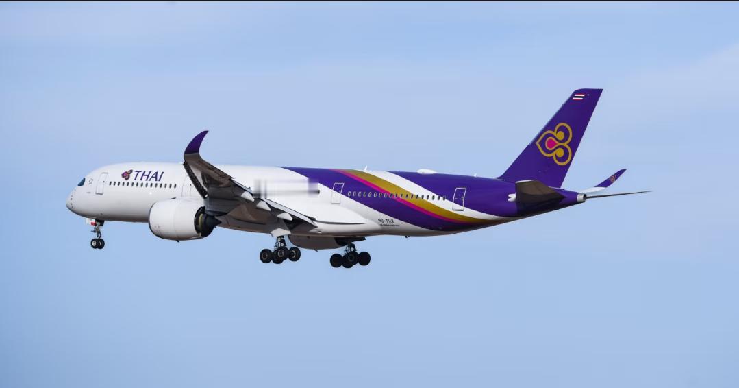 一架飞机泰国航班飞往俄罗斯突然在中国上空发出7700紧急信号，盘旋数圈后成功备降