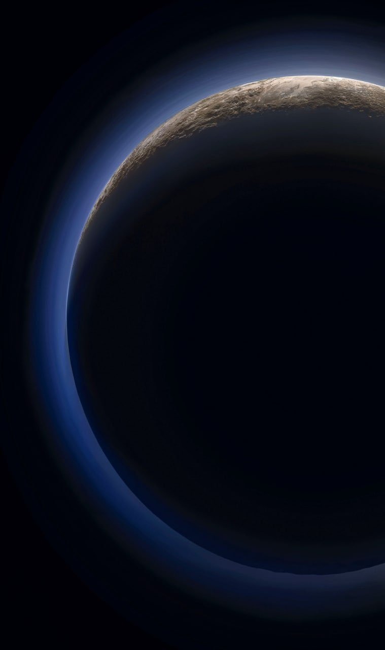 新视野号探测器拍摄的冥王星大气层​​​