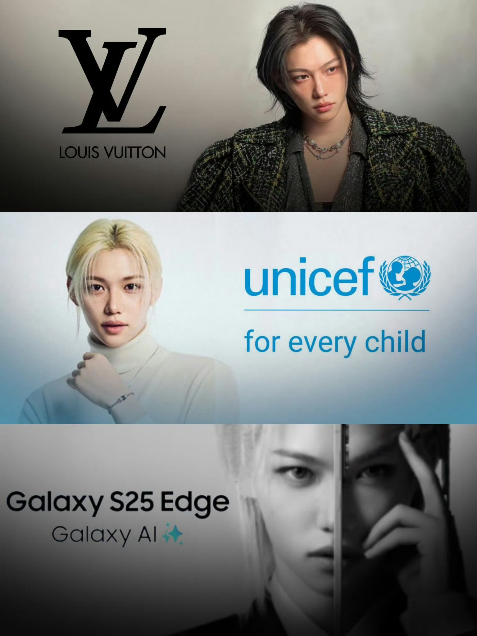 李龙馥felix🐥李龙馥Felix三星Galaxy全球代言人恭喜五男一五刊